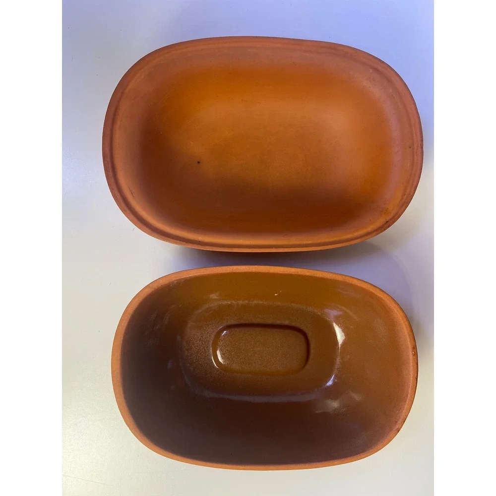 84 Scheurich Schlemmer-Topf Clay Baker West Germany Rooster Glazed Bottom 12.5in